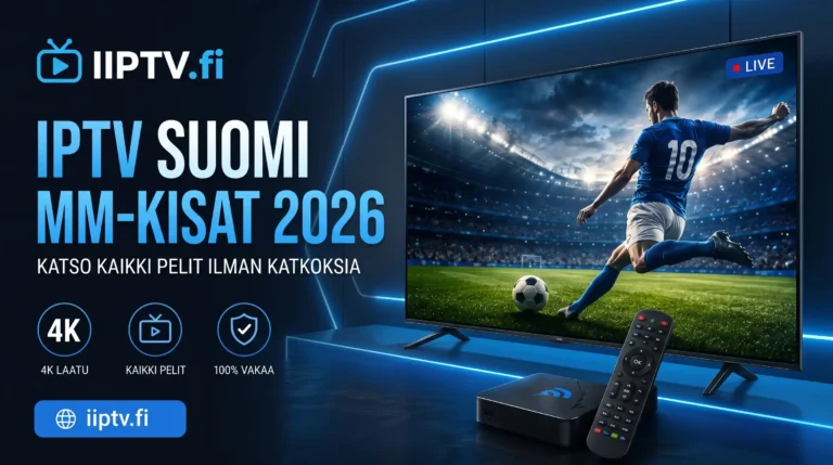 IPTV Suomi ja MM-kisat 2026: Katso kaikki pelit ilman katkoksia