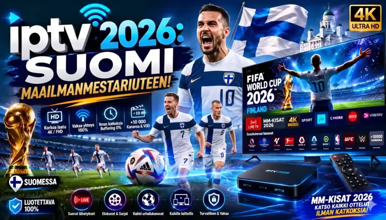 IPTV Suomi: Katso MM-kisat Pätkimättä Ilman Hinnannousua