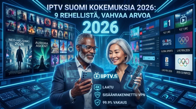 Paras IPTV Palvelu 2026: Näin Valitset Oikean (iiptv.fi)